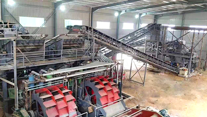 安徽池州灰巖制砂洗砂項目