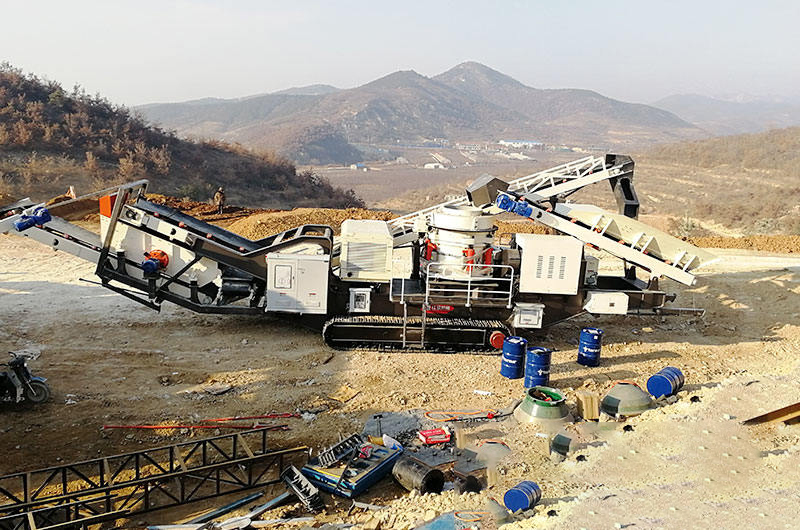 履帶圓錐移動破碎站 